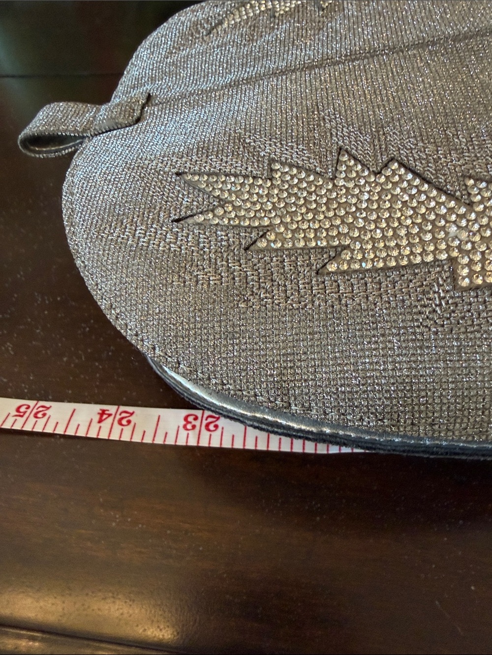 Gianni Bini Silver Rhinestone Over-the-Knee Western Stiletto Boots - Picture 10 of 11